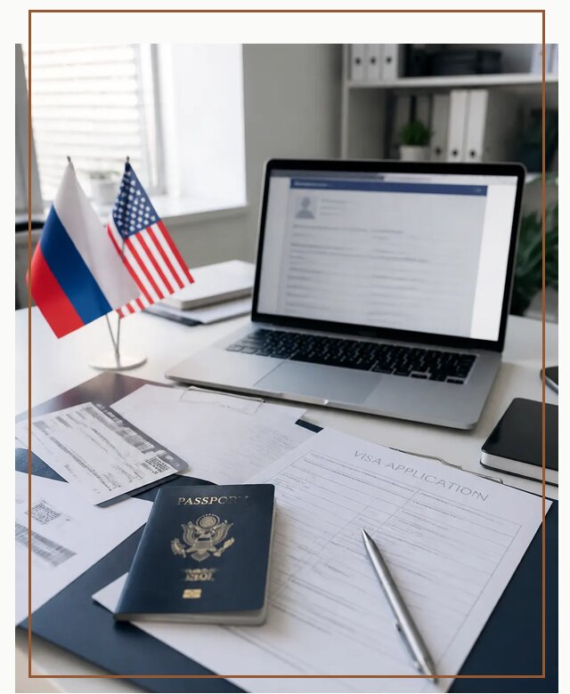 Оформление визы в США для туристов и бизнеса в Раменском