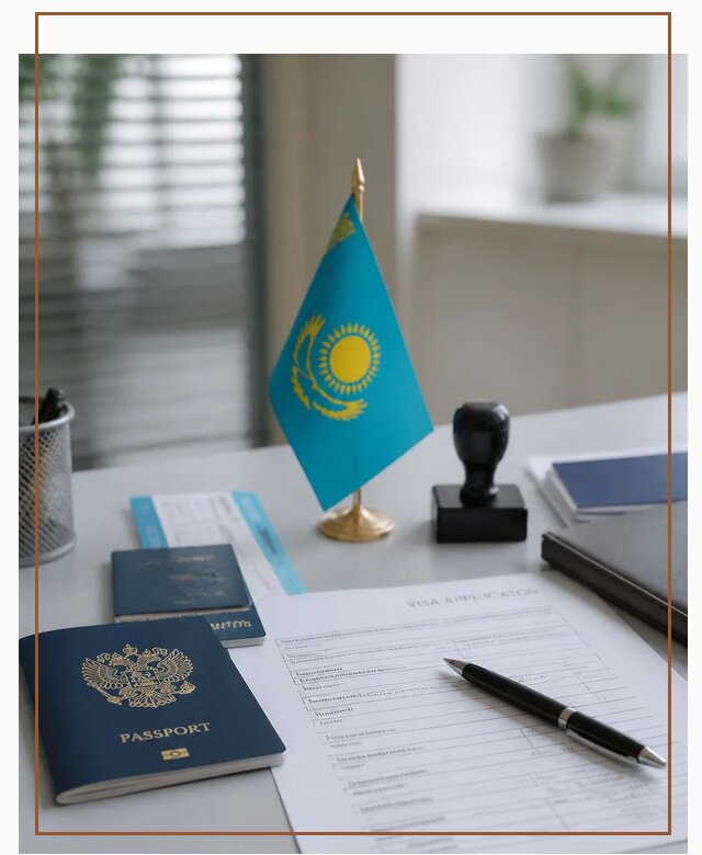 Оформление визы в Казахстан для поездки и работы в Раменском