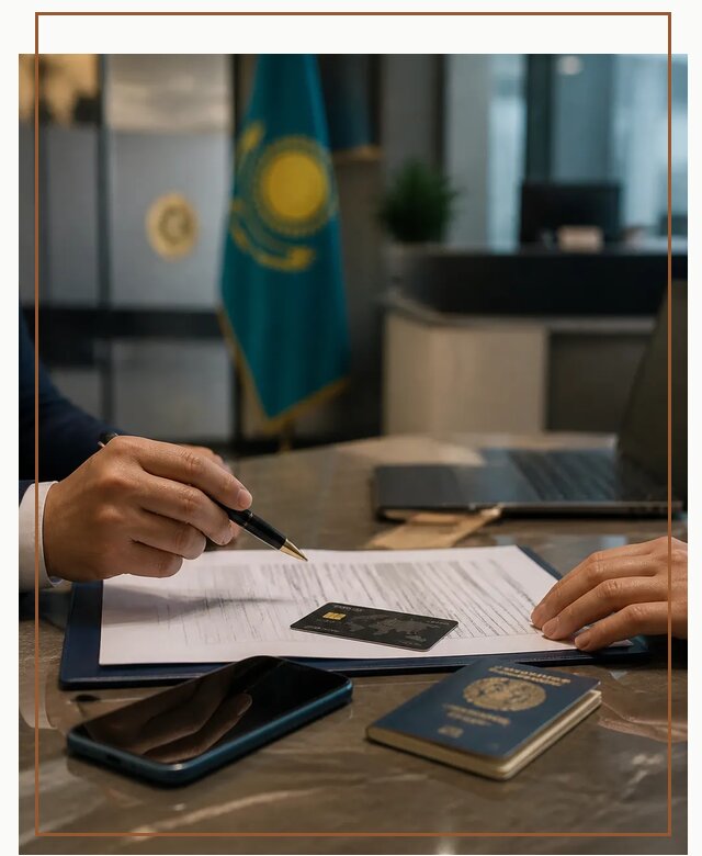 Открытие счета и банковской карты в Казахстане в Раменском